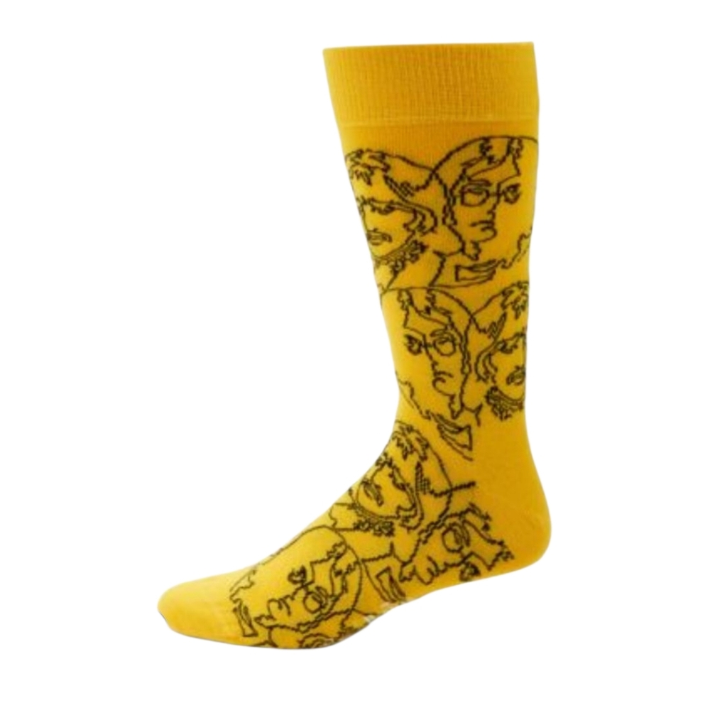 The Beatles Happy Socks Limited Edition Crew Organic Cotton M 8-12 Set Of 3 NWT